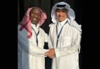 ATB Chairman Mr. Ncube in Saudi Arabia - image courtesy of A.Tairo