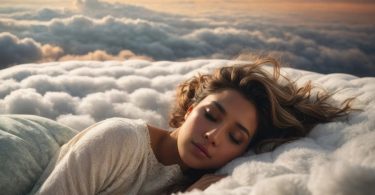 sleeping on a cloud - image courtesy of Wolfgang Eckert from Pixabay