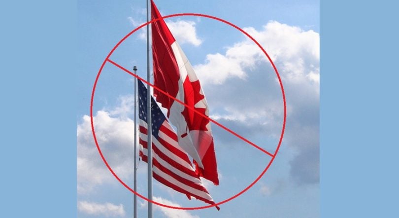 USA drapo Kanada - Koutwazi imaj Kosta nan Pixabay
