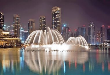 Обявено затваряне на фонтана в Дубай