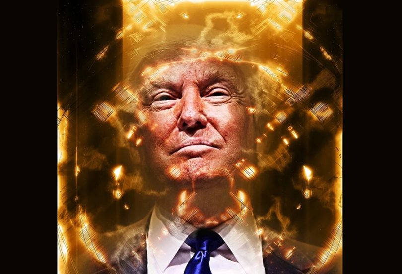 TRUMP = setšoantšo ka tumello ea Pete Linforth ho tloha Pixabay