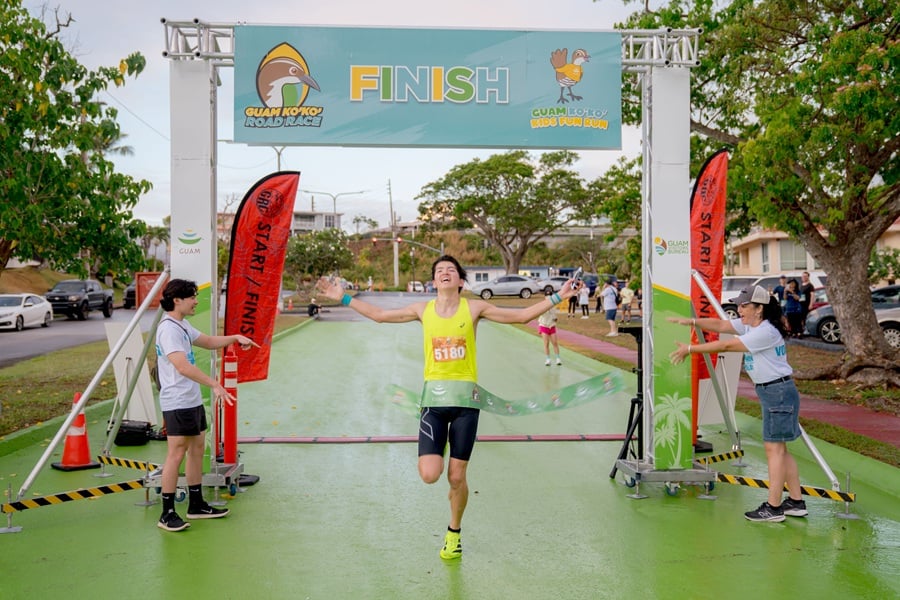 Гуам куәгерлері Ko'ko' Half Marathon 3 саяхат, туризм және өмір салты трендтері үшін рекордтық көрсеткіш гуам 3 | eTurboNews | eTN
