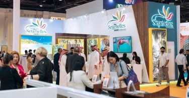 Tourism Seychelles at ATM Dubai 2024 – image courtesy of Seychelles Dept. of Tourism