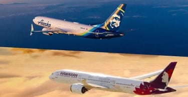 Holo ʻo Seattle hou i Tokyo Narita ma Alaska Air a me Hawaiian Air