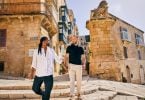 malta 1 - Couple in Valletta - image courtesy of Malta Tourism Authority