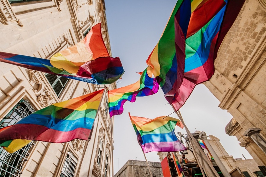 Malta Holds Top Rainbow Ranking for 10th Consecutive Year 3 Travel, Tourism & Lifestyle Trends malta 3 - Rainbow Flags in Malta