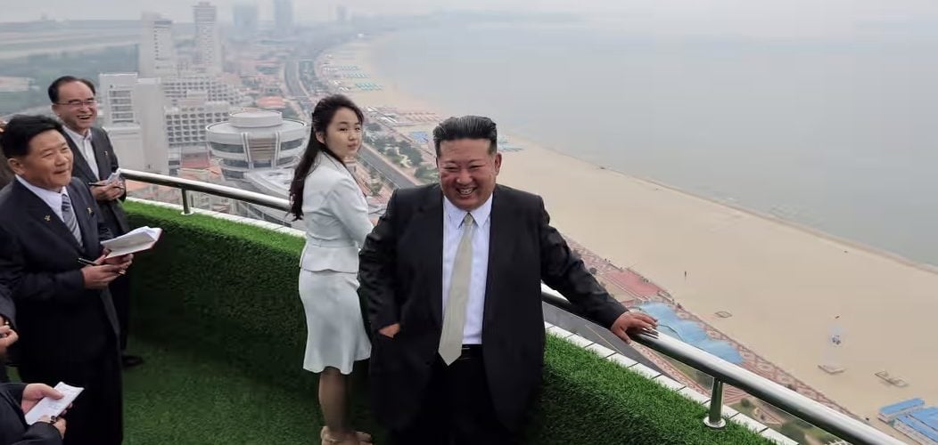 North Korea beach resort