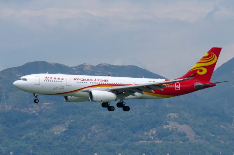 New Hong Kong à Lijiang sur Hong Kong Airlines