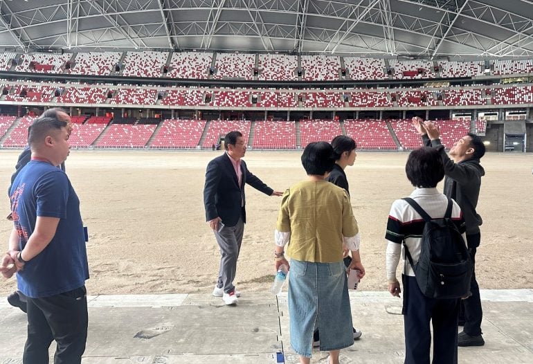 La visite de la visite de Hanam City Lee Hyun Jay à Singapour