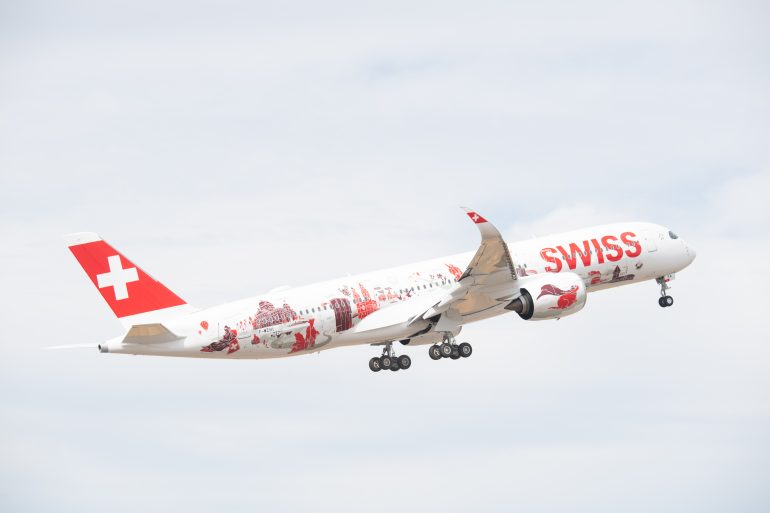 L’A350-900 suisse est en service