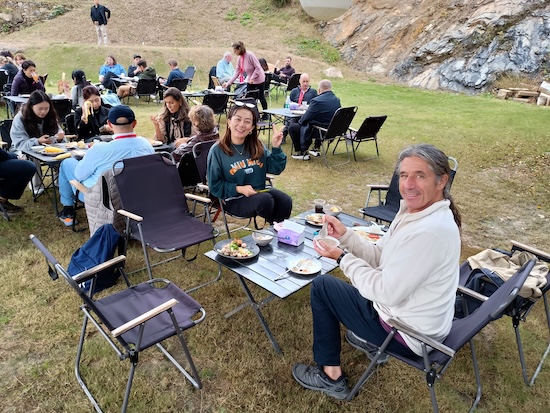 Adrian Axisa and Wang Chong Lunch break | eTurboNews | eTN