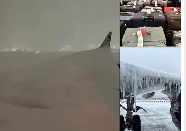 العاصفة الثلجية