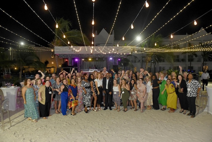 Apple-Vertreter in Jamaika